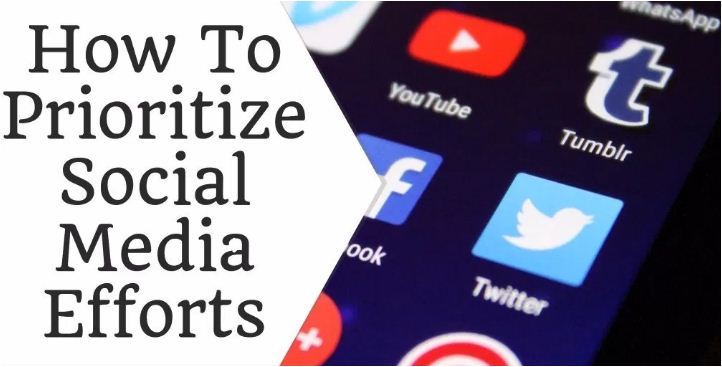 How To Prioritize Social Media Efforts Greatly