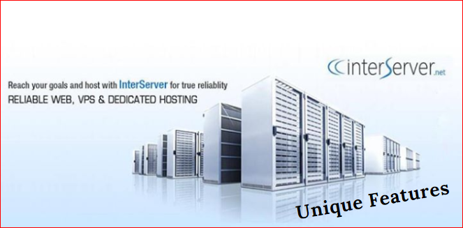 InterServer – Infinite Web Hosting: Unique Features